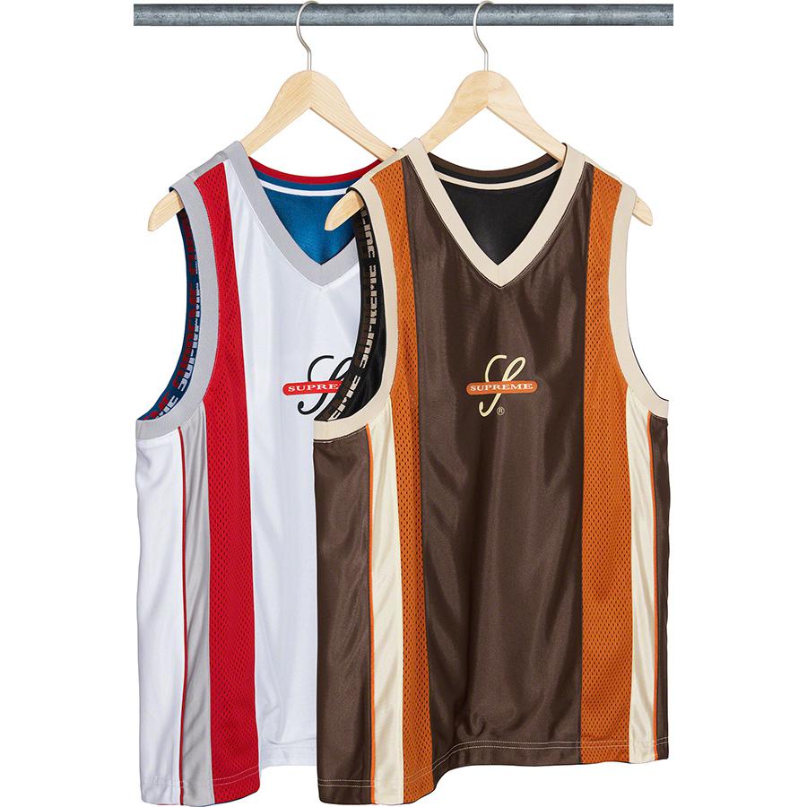 Details on Reversible Basketball Jersey from spring summer
                                            2022 (Price is $118)