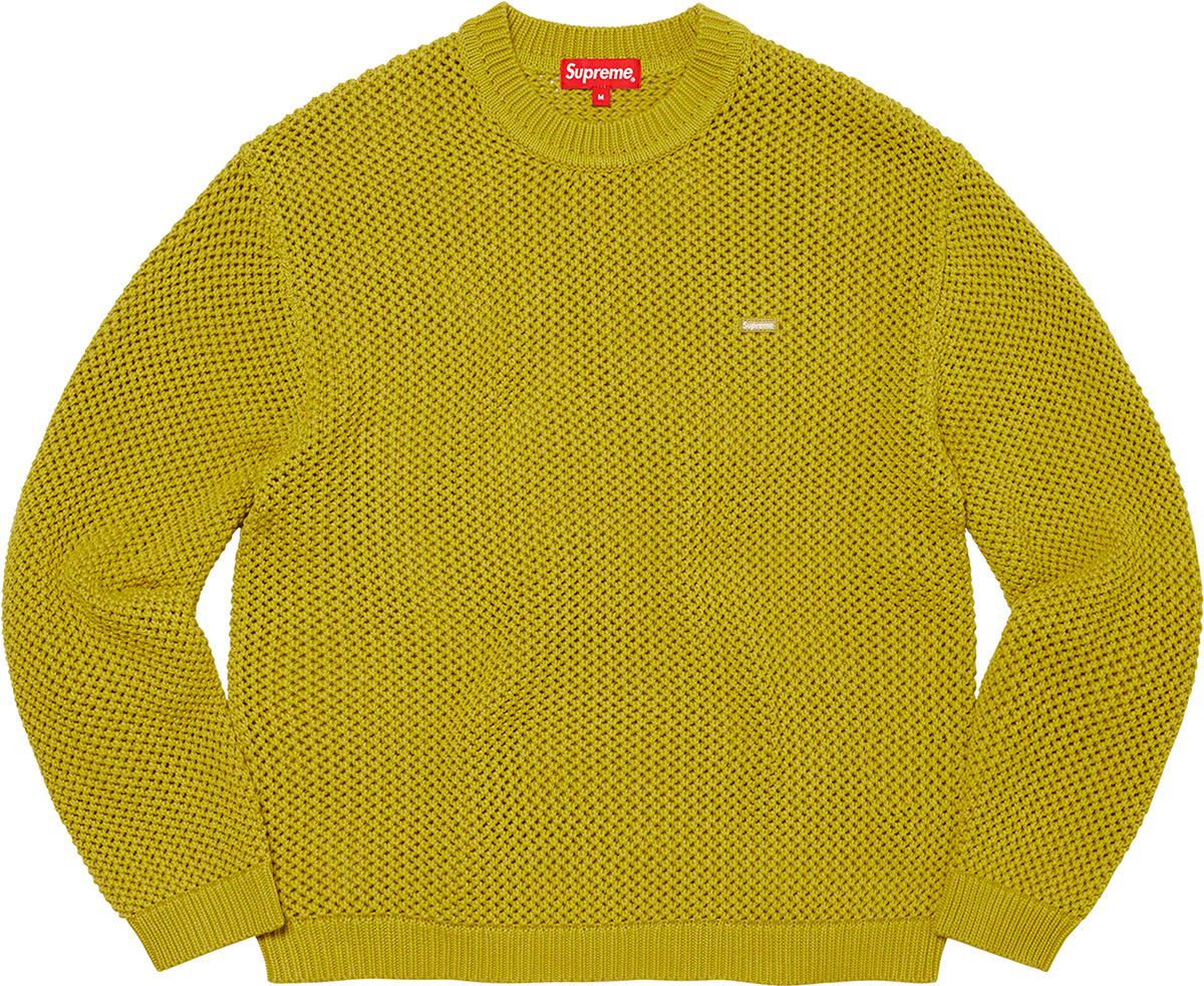 Open Knit Small Box Sweater - spring summer 2022 - Supreme