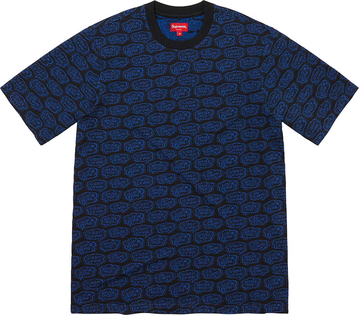 Word Bubble Jacquard S S Top - spring summer 2022 - Supreme