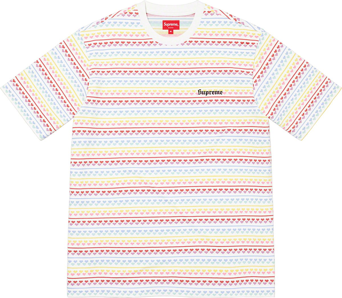 supreme Hearts S/S Top Large