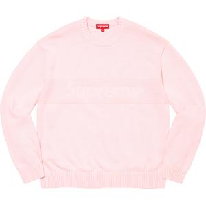 Tonal Paneled Sweater - spring summer 2022 - Supreme