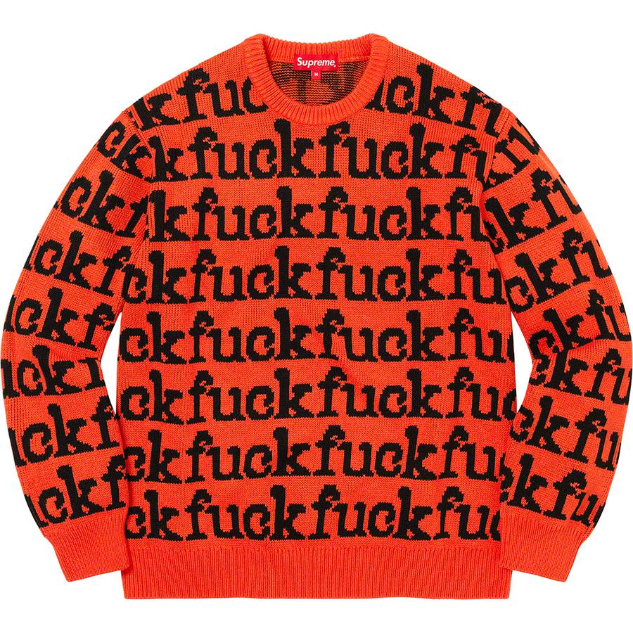 Details on Fuck Sweater  from spring summer
                                                    2022 (Price is $158)