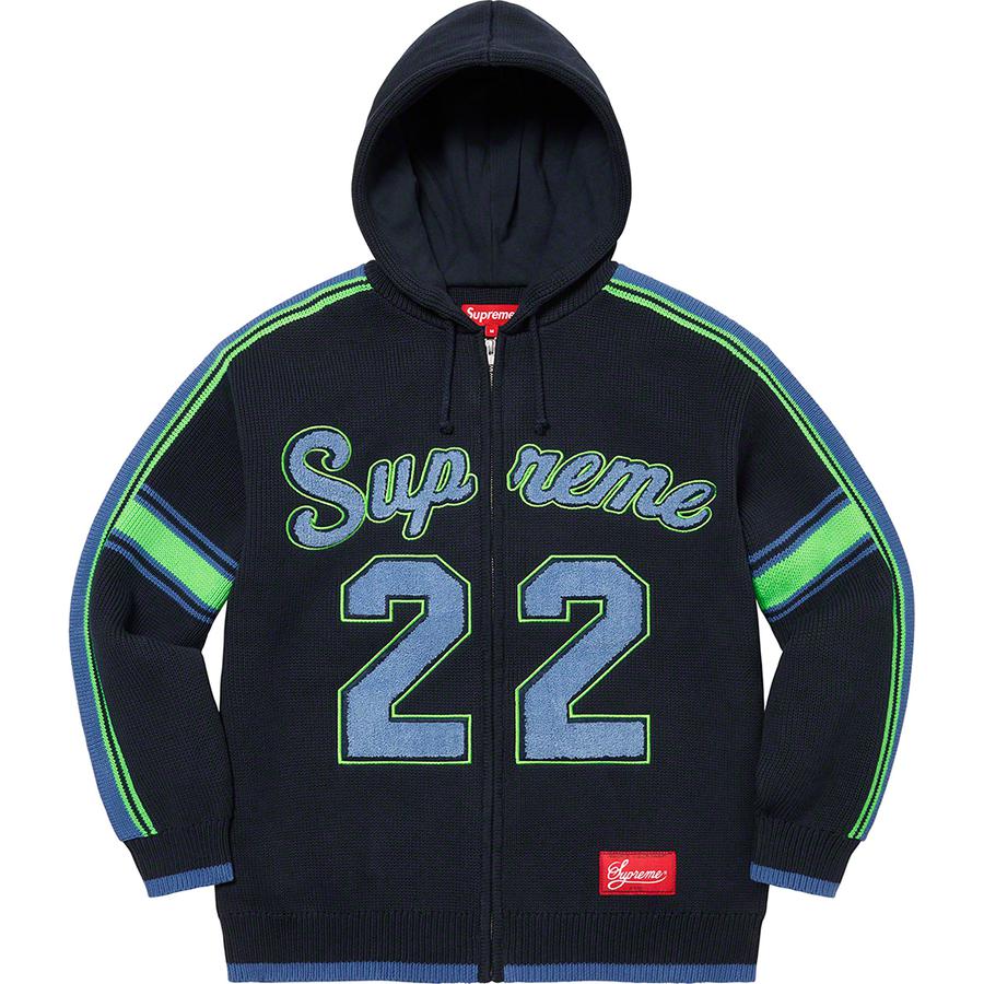Details on Sport Zip Up Hooded Sweater  from spring summer
                                                    2022 (Price is $198)