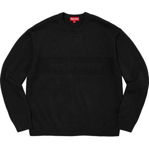 Tonal Paneled Sweater - spring summer 2022 - Supreme