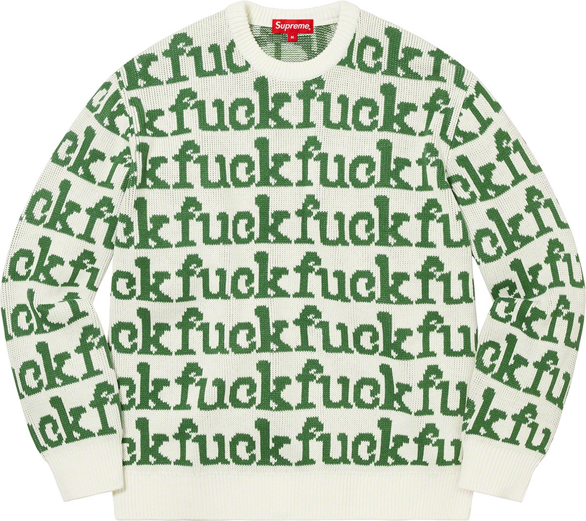 Fuck Sweater - spring summer 2022 - Supreme