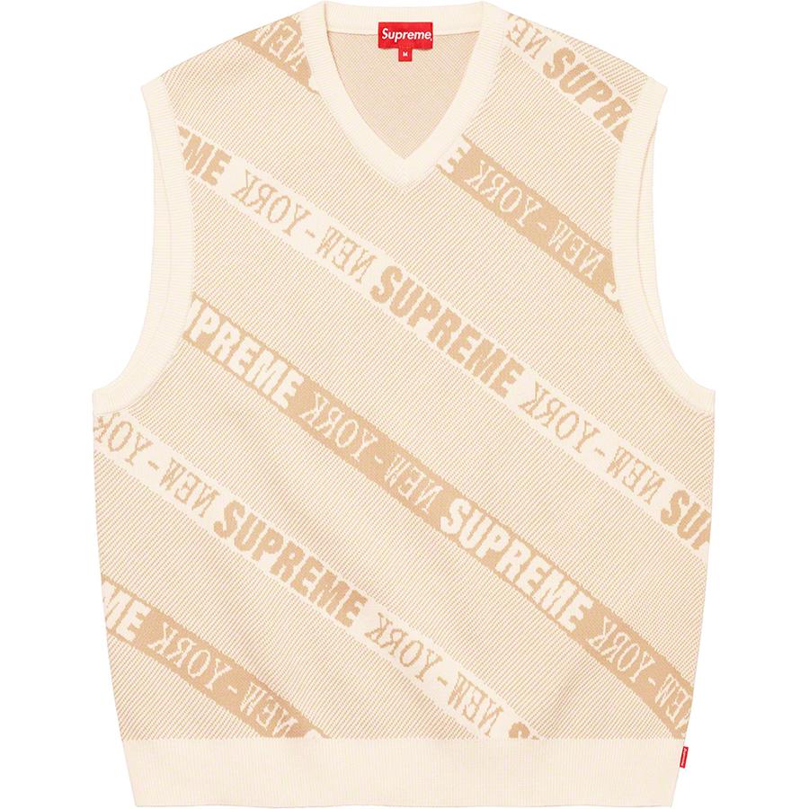 Details on Stripe Sweater Vest  from spring summer 2022 (Price is $128)