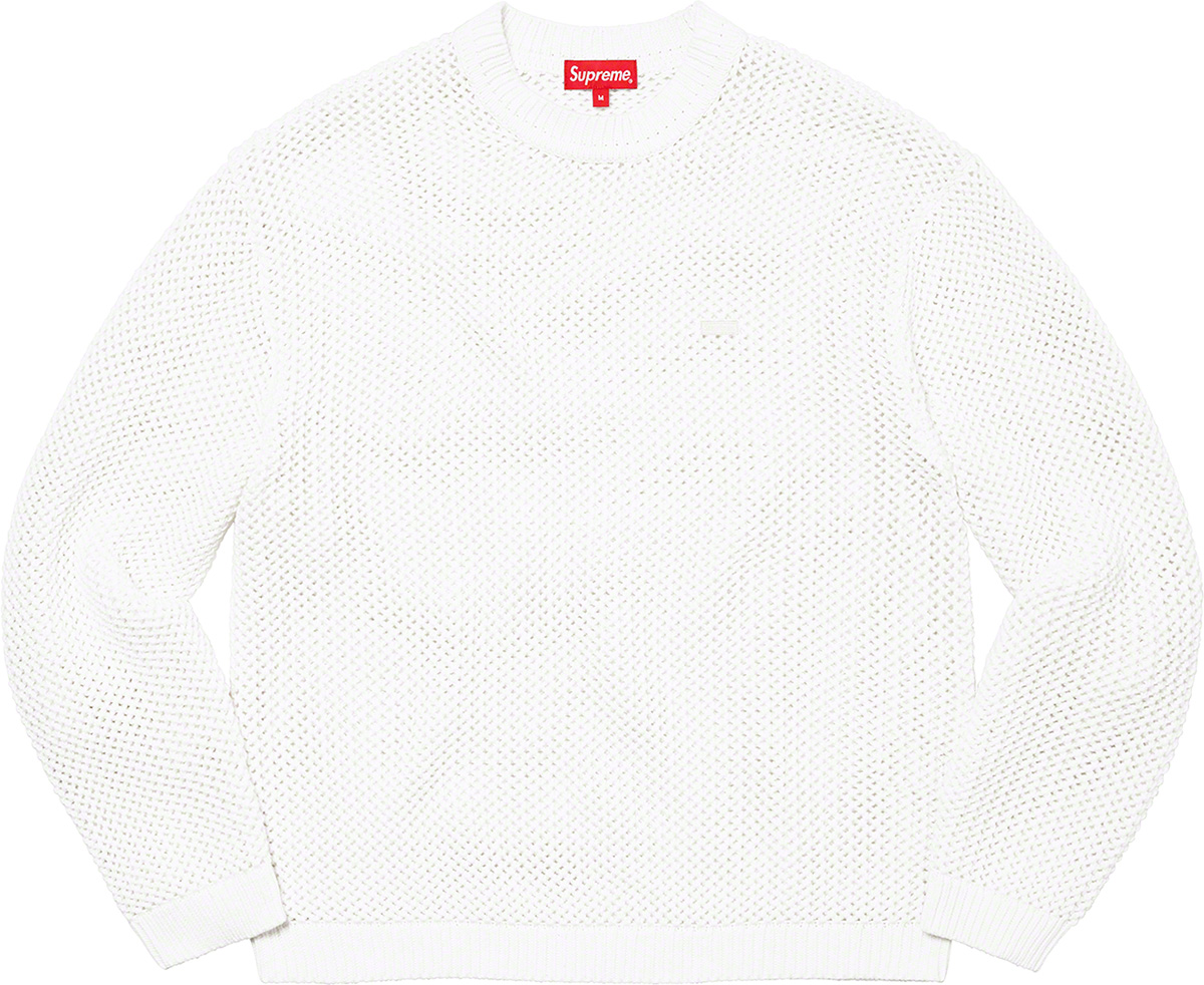 Open Knit Small Box Sweater - spring summer 2022 - Supreme