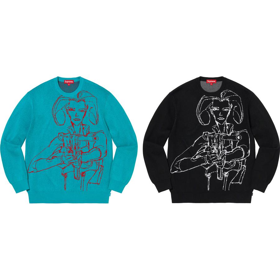 Supreme Aeon Flux Sweater releasing on Week 6 for spring summer 22