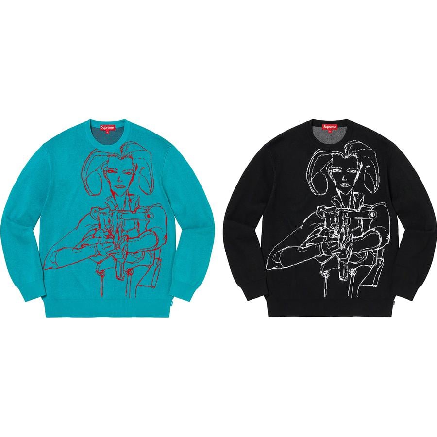 Supreme Aeon Flux Sweater for spring summer 22 season