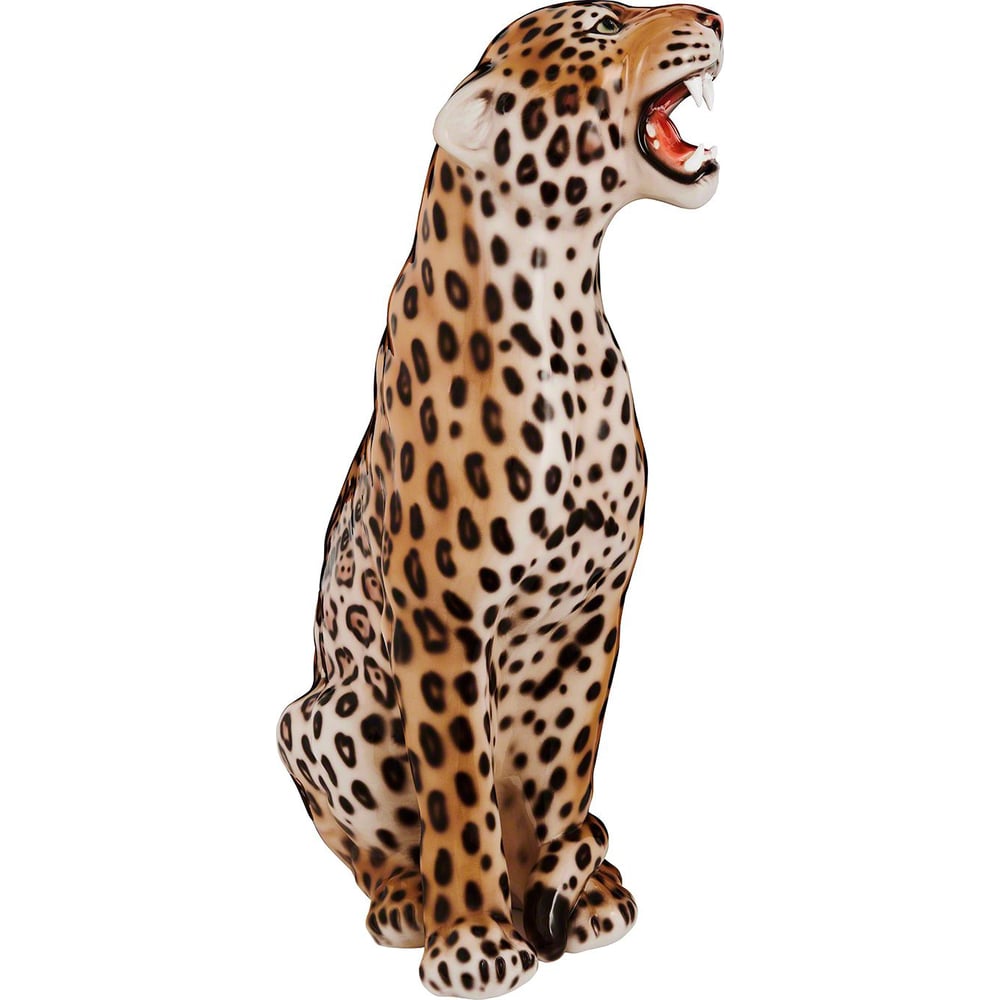 Details on 34" Porcelain Jaguar [hidden] from spring summer 2023 (Price is $1498)