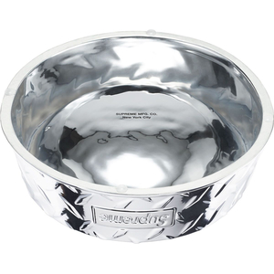 Diamond Plate Dog Bowl - spring summer 2023 - Supreme