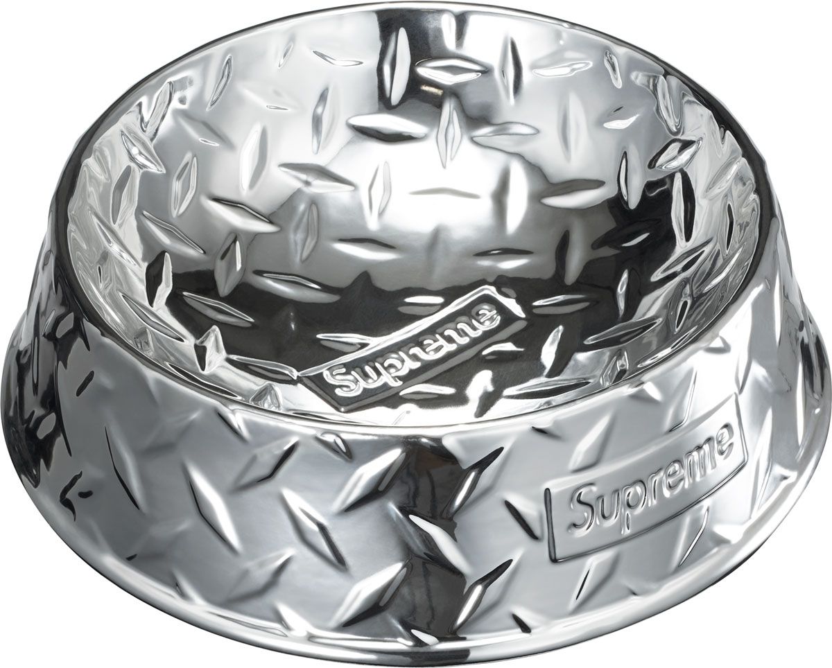 Diamond Plate Dog Bowl - spring summer 2023 - Supreme