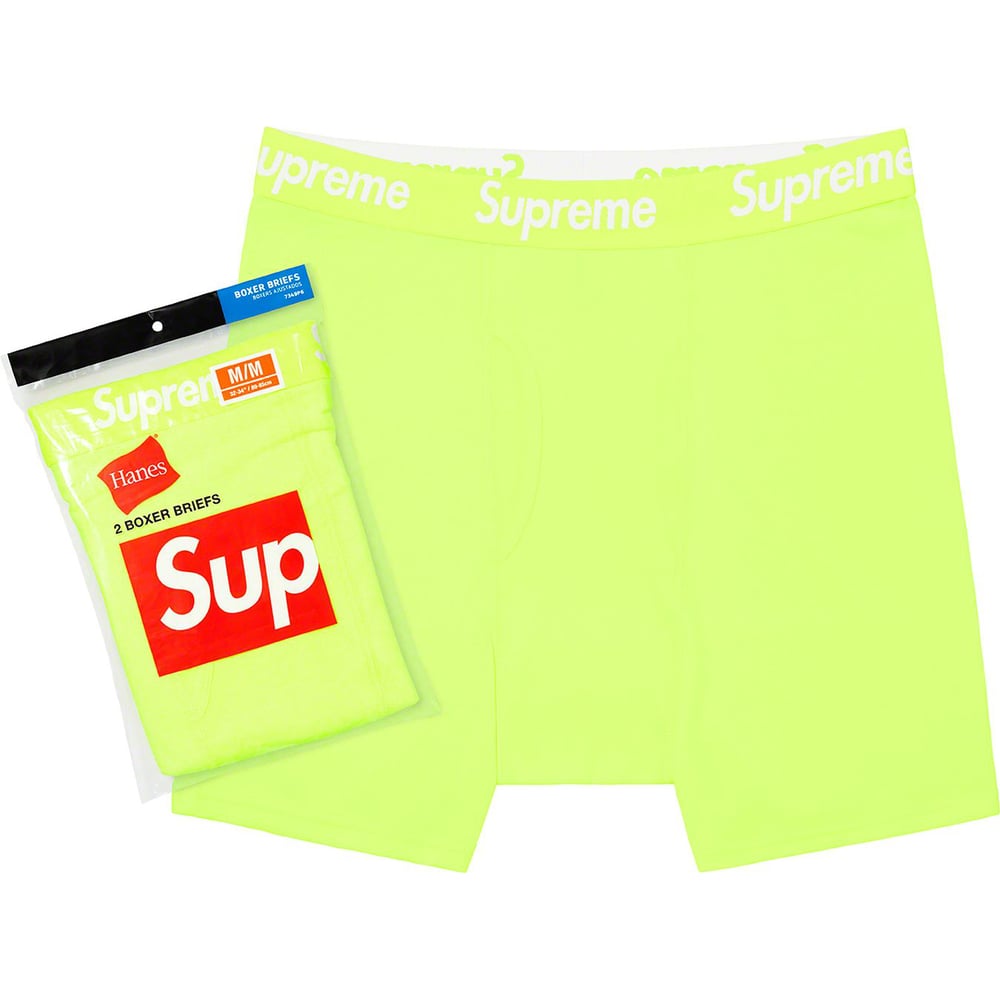 Supreme Supreme Hanes Boxer Briefs (2 Pack) released during spring summer 23 season