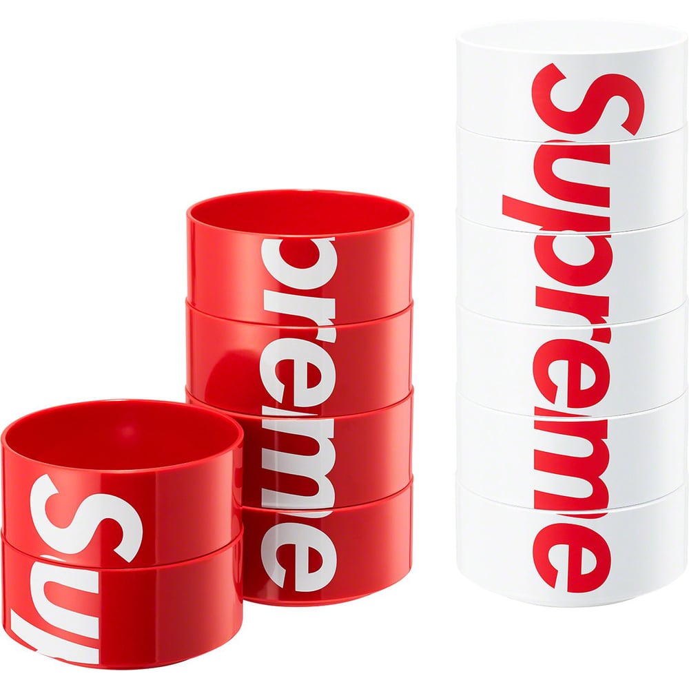 Details on Supreme Heller Bowls (Set of 6) from spring summer
                                            2023 (Price is $68)