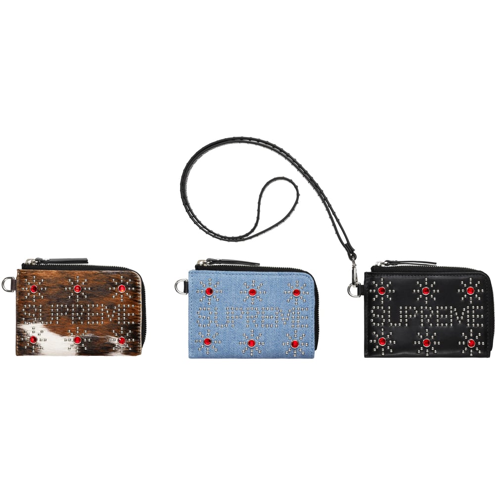 Supreme Supreme Hollywood Trading Company Studded Wallet released during spring summer 23 season