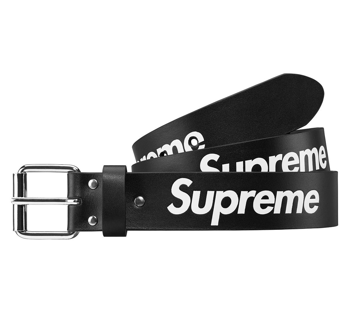 オンライン Supreme Repeat Leather Belt 黒 S/M qMhbt-m70970733067