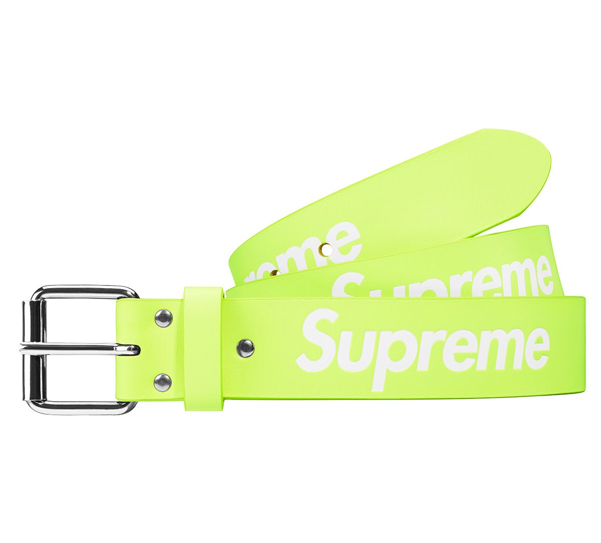 Supreme Repeat Leather Belt