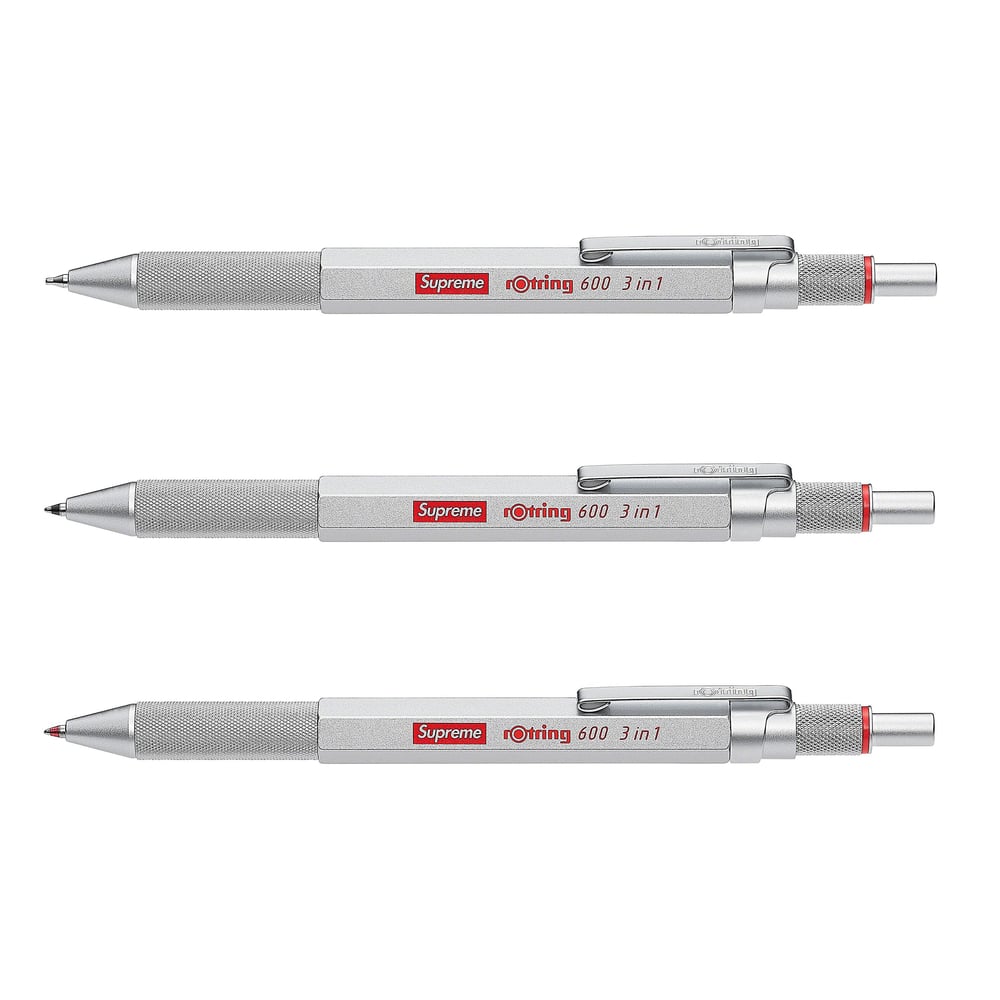 Details on Supreme rOtring 600 3-in-1 from spring summer
                                            2023 (Price is $58)