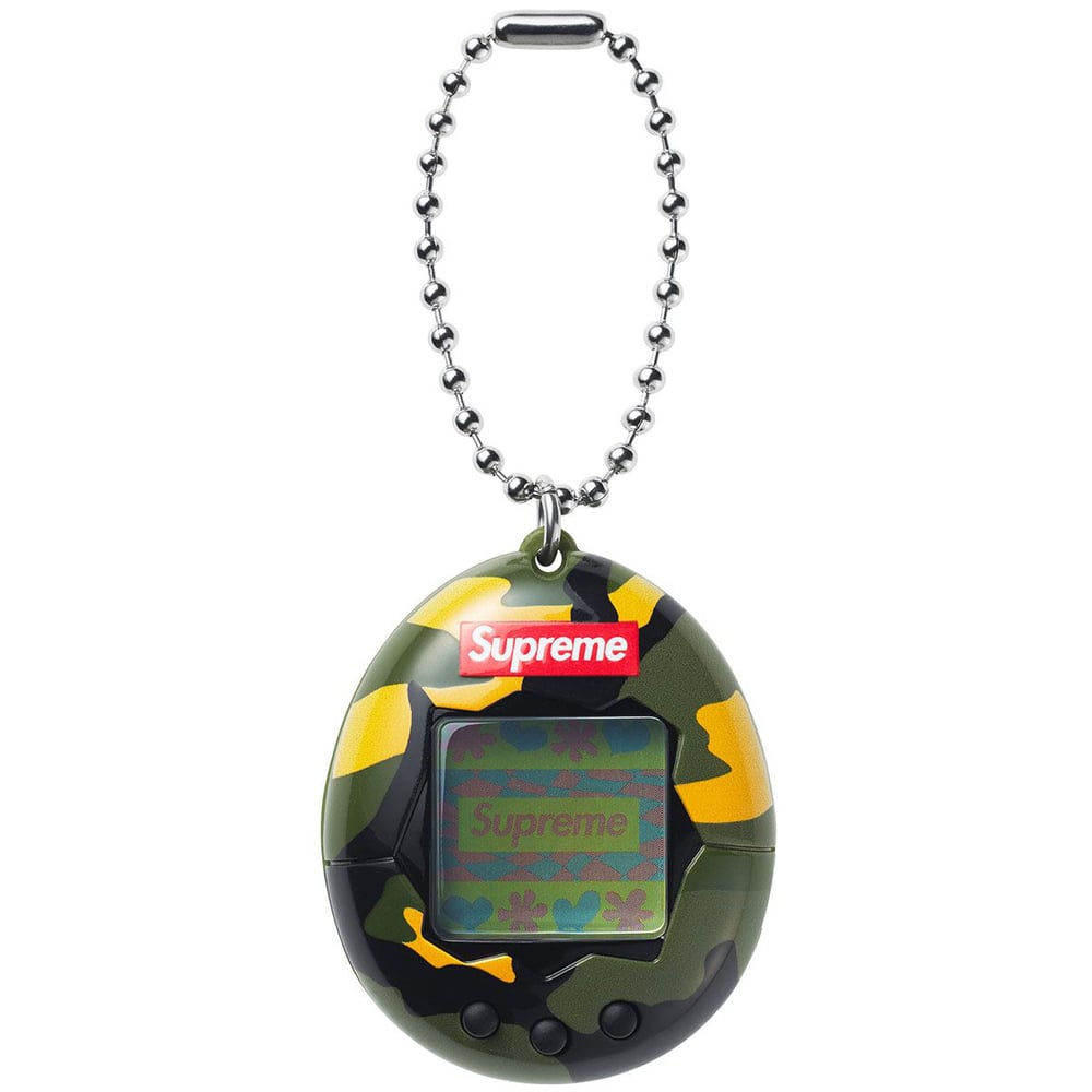 Details on Supreme Tamagotchi  from spring summer
                                                    2023 (Price is $48)