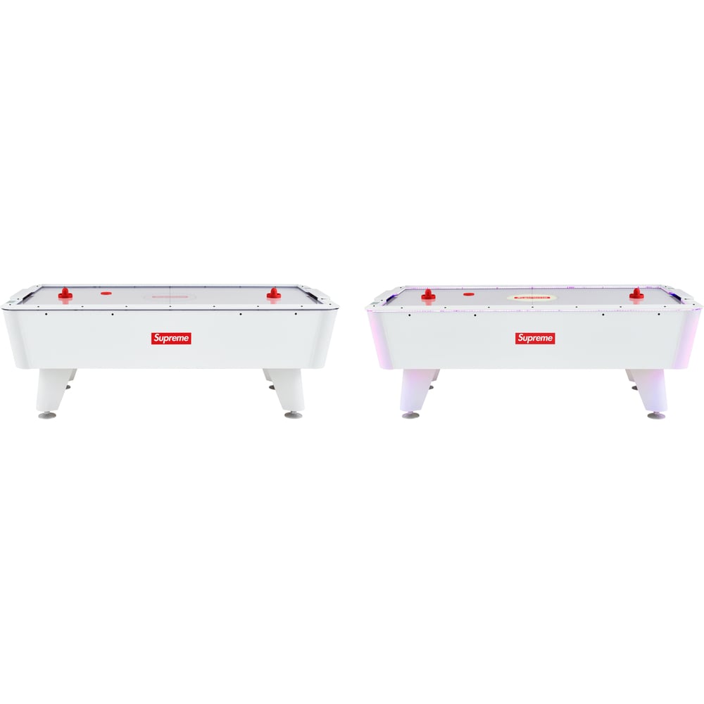 Details on Supreme Valley LED Air Hockey Table  from spring summer
                                                    2023 (Price is $12500)
