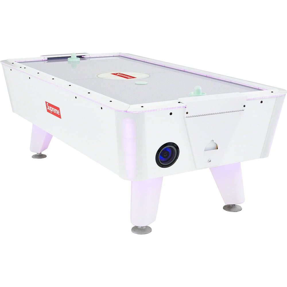 Details on Supreme Valley LED Air Hockey Table  from spring summer
                                                    2023 (Price is $12500)