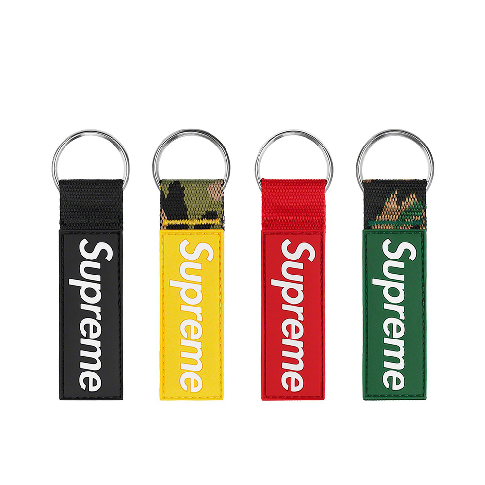 Supreme Webbing Keychain for spring summer 23 season