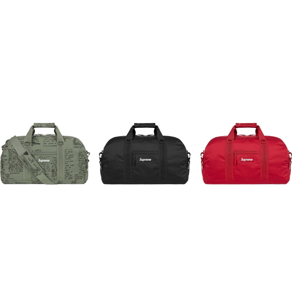 Details on Field Duffle Bag from spring summer 2023 (Price is $148)