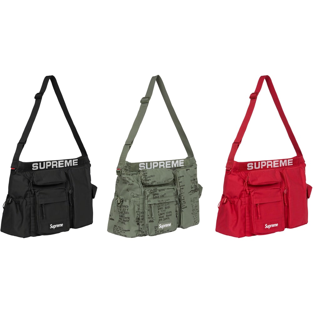 Supreme Field Messenger Bag released during spring summer 23 season