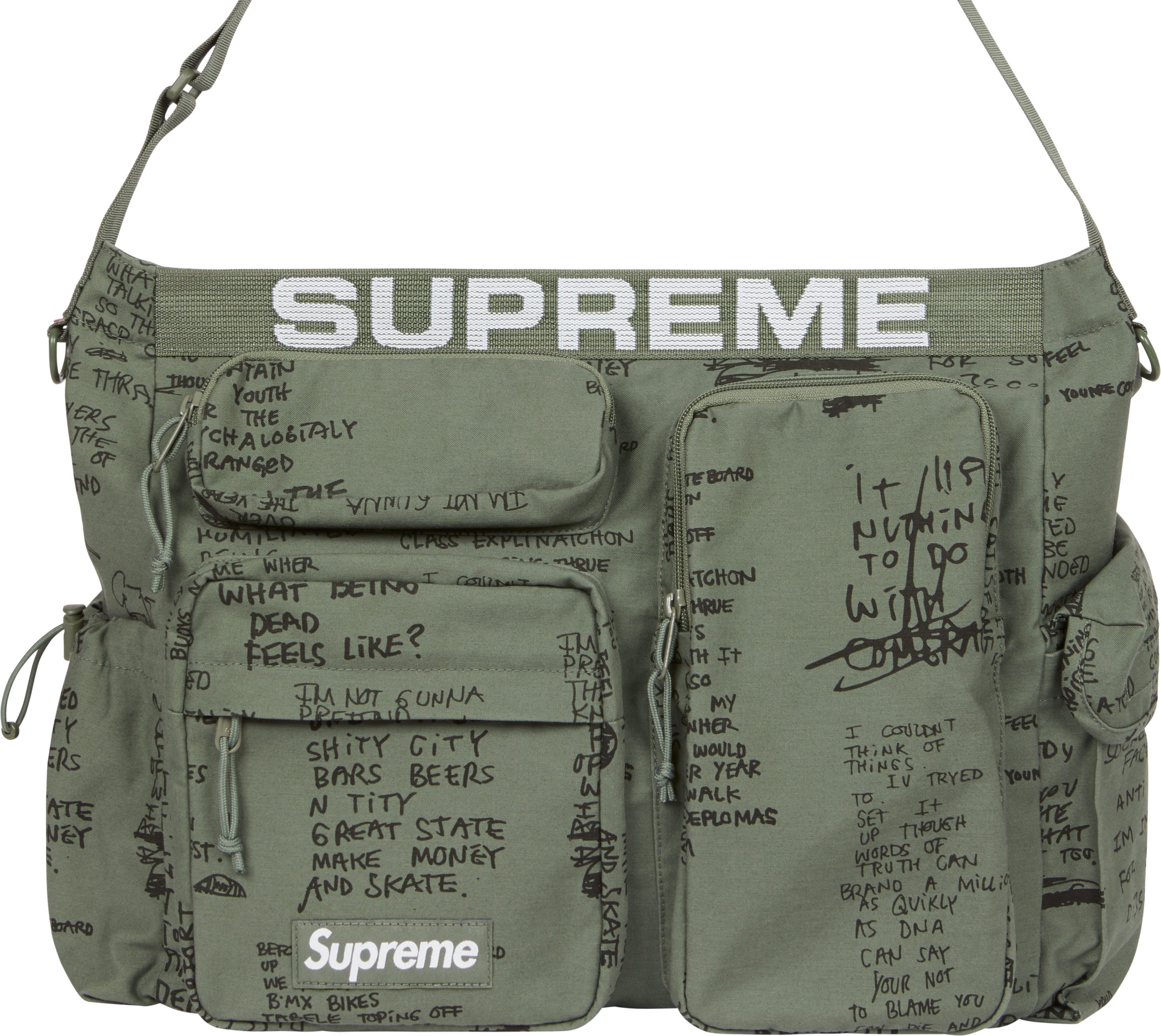 Supreme Field Waist Bag Olive Gonz - SS23 - US