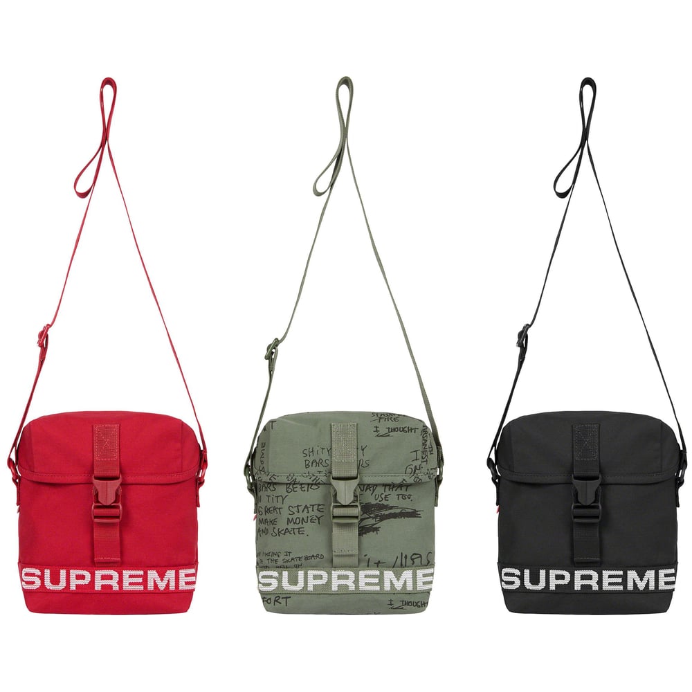 2点セット★Supreme Field Waist＆Side Bag "Red”