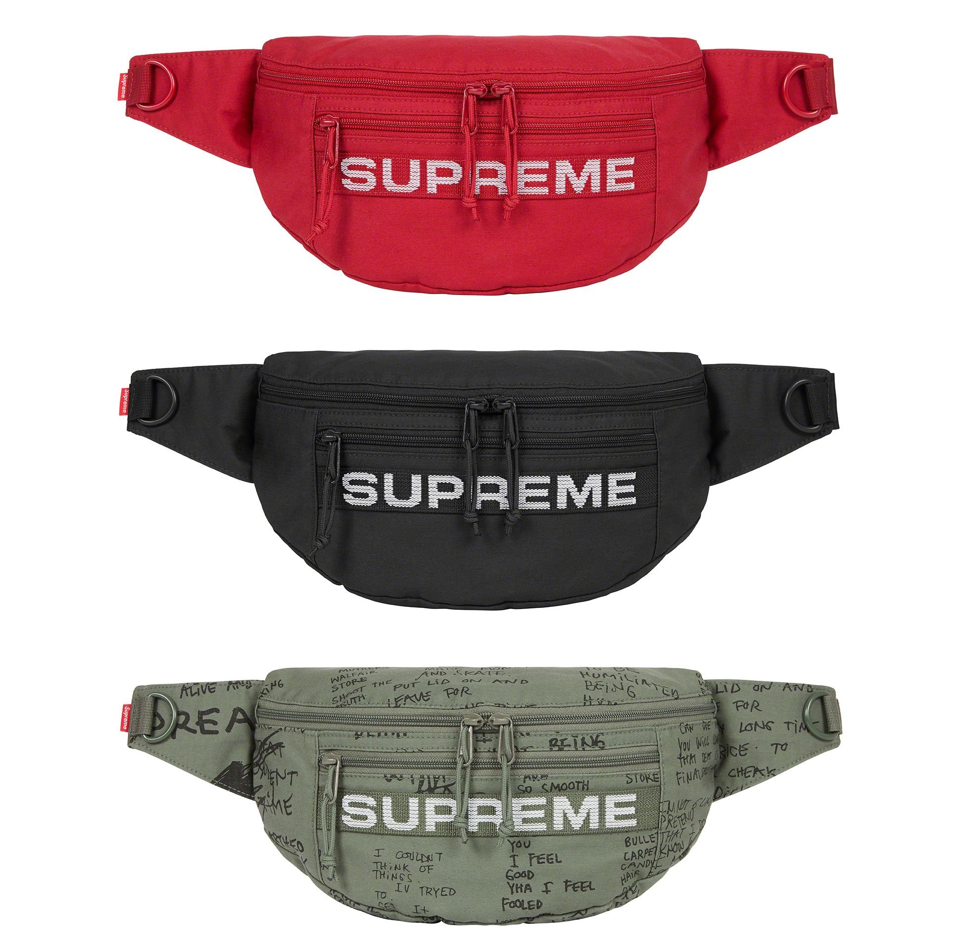 Supreme Open Waist Bags & Fanny Packs