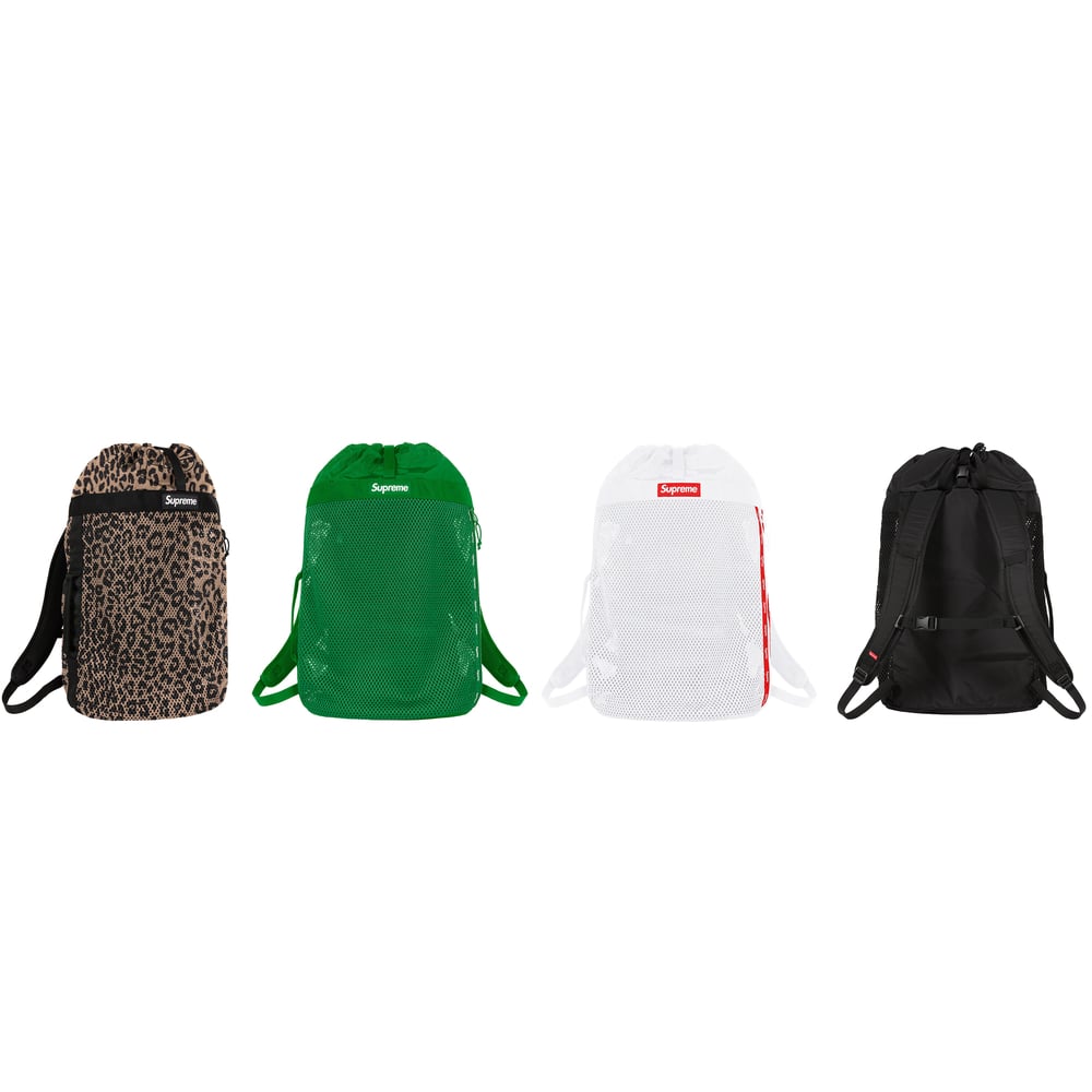 Supreme mesh backpack ブラック 21L 2023 - 通販 - gofukuyasan.com