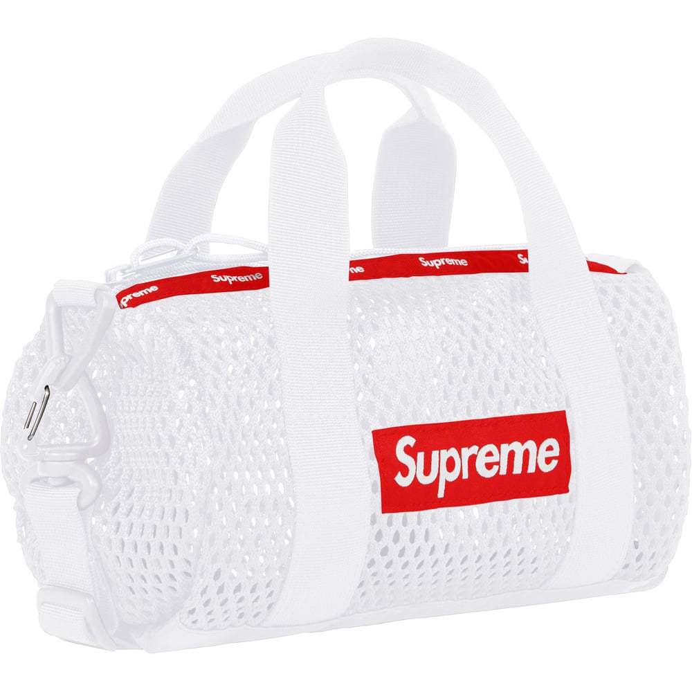 Supreme Mesh Mini Duffle Bag シュプリーム メッシュ ミニ ダッフル バッグ white