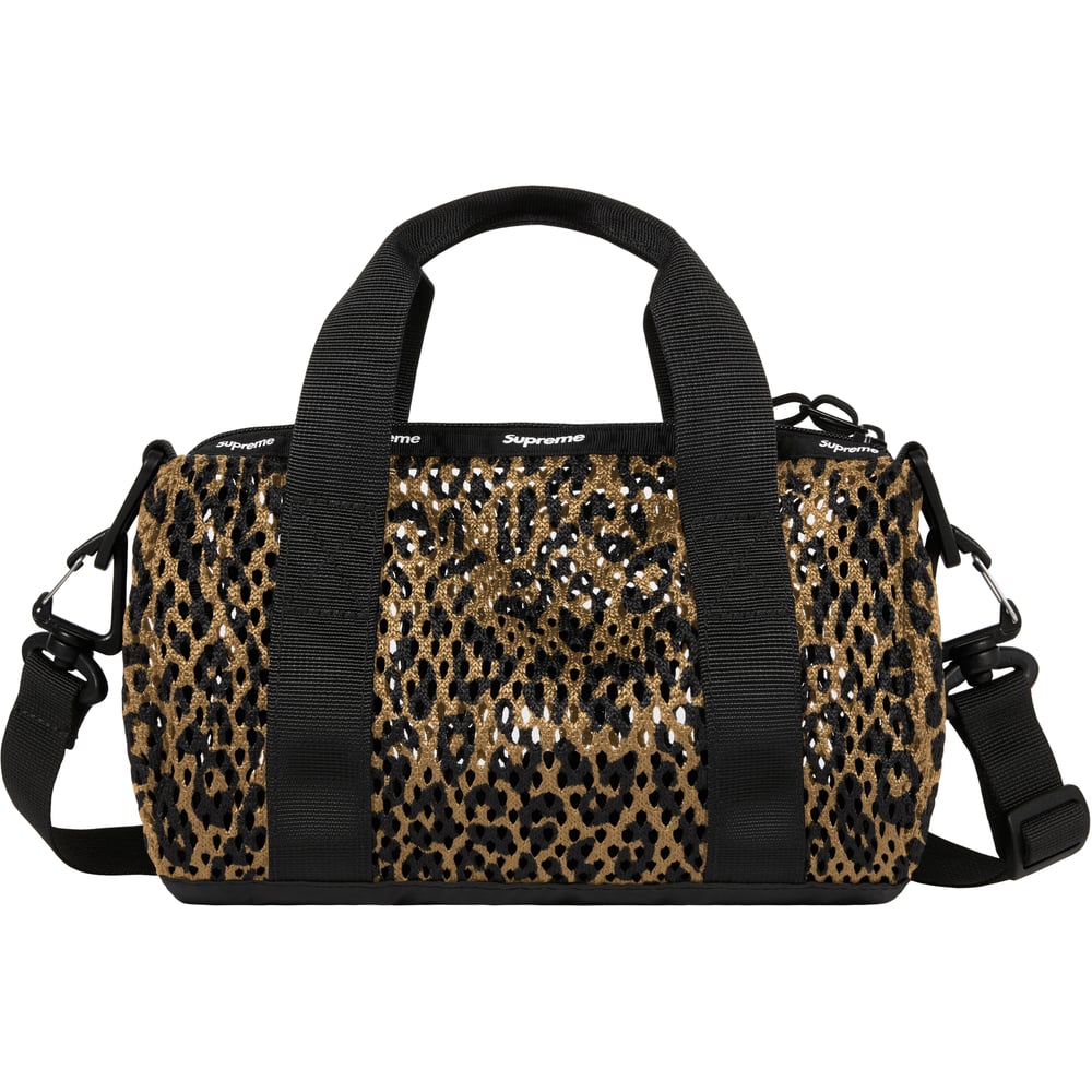 Supreme Mesh Mini Duffle Bag LeopardSupreme Mesh Mini Duffle Bag Leopard -  OFour