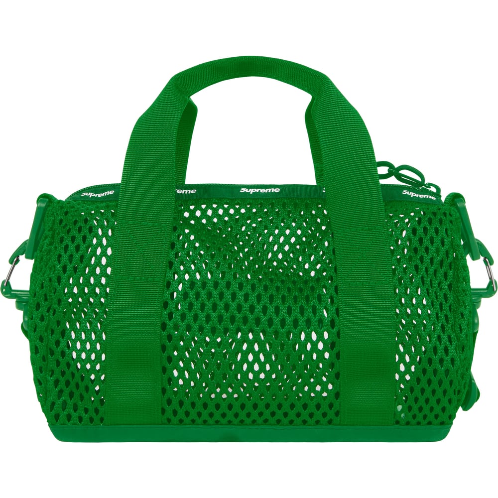 SUPREME シュプリーム 23SS Mesh Mini Duffle Bag Green ミニダッフル