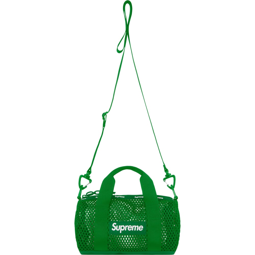 緑 Supreme Mesh Mini Duffle Bag Green 新品