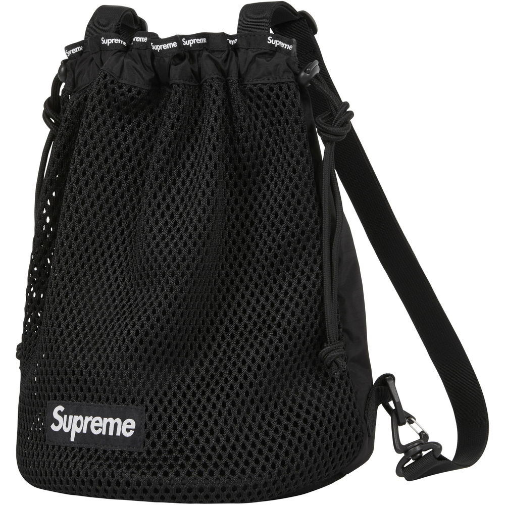Supreme mesh small backpack Black | www.forstec.com