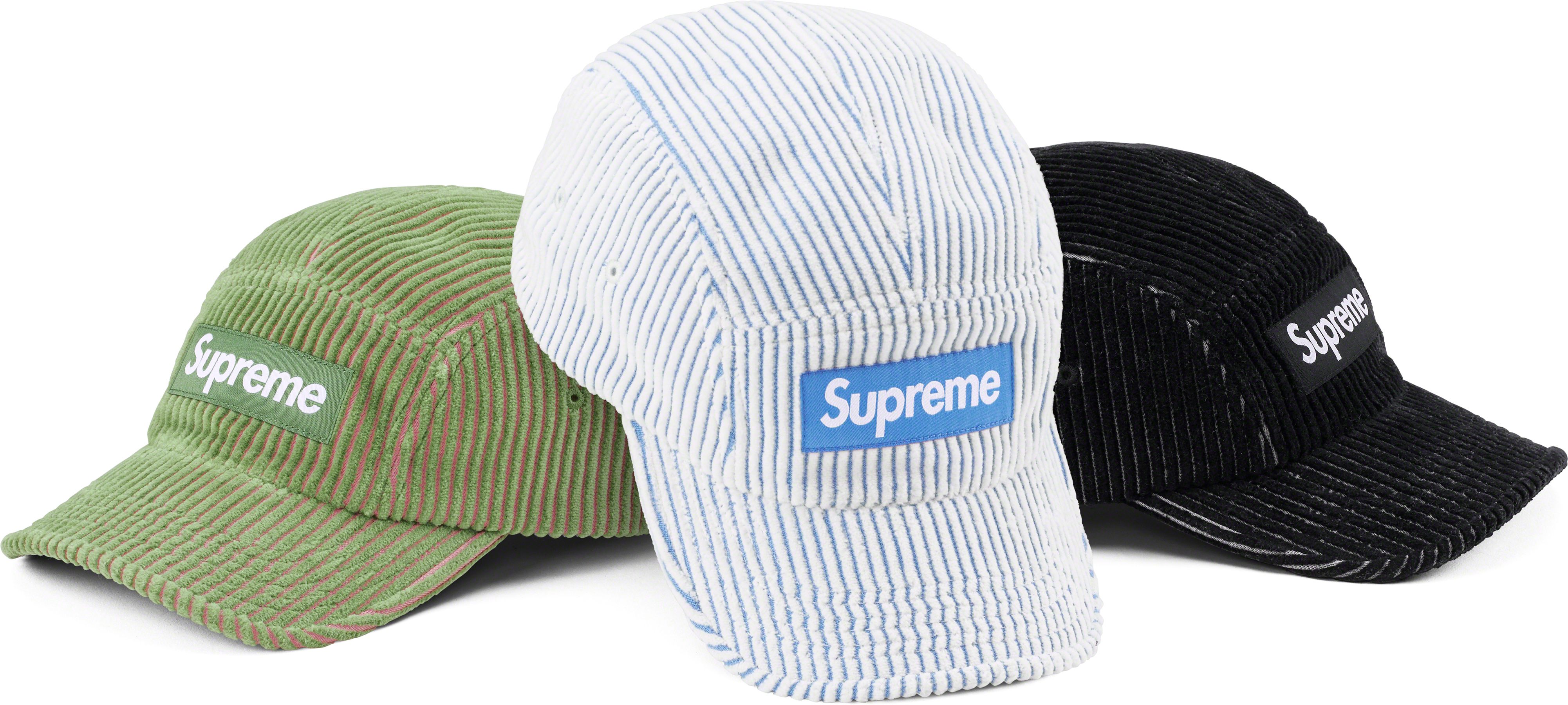 supreme corduroy camp cap