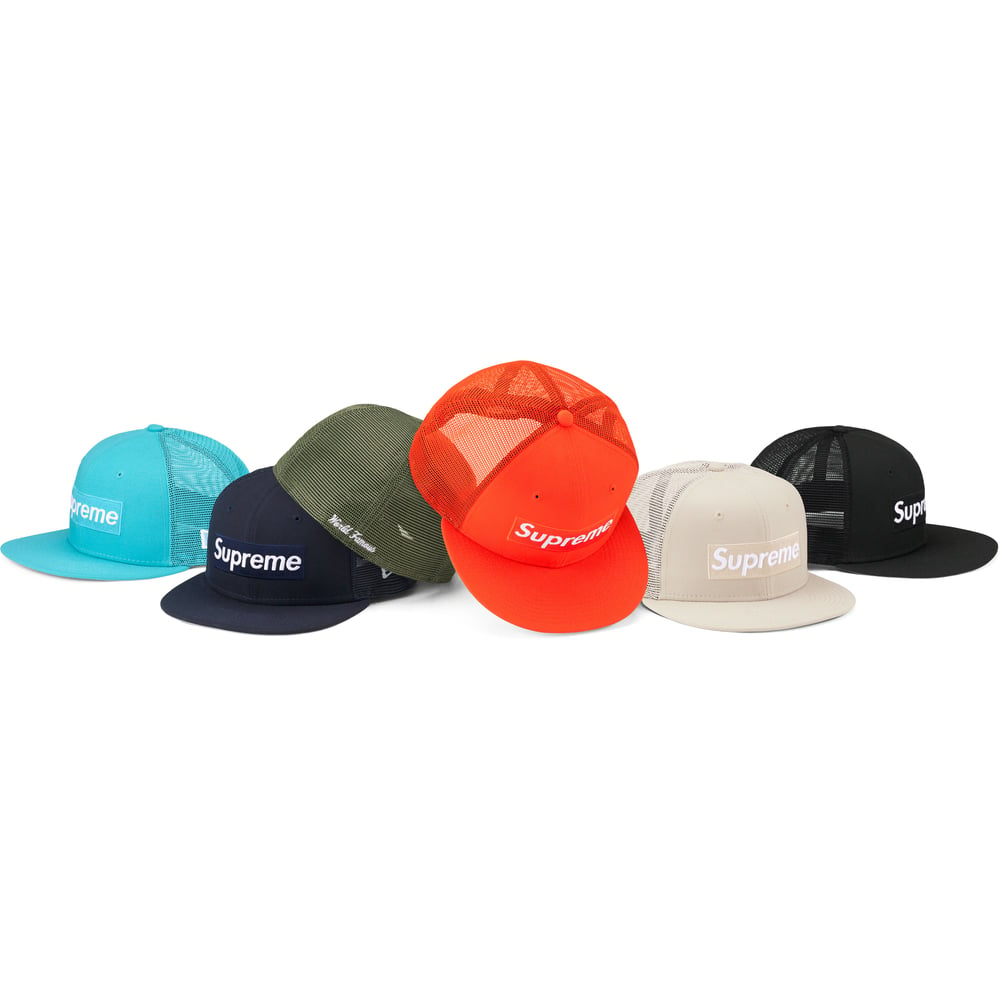 Supreme Box Logo Mesh Back New Era for spring summer 23 season