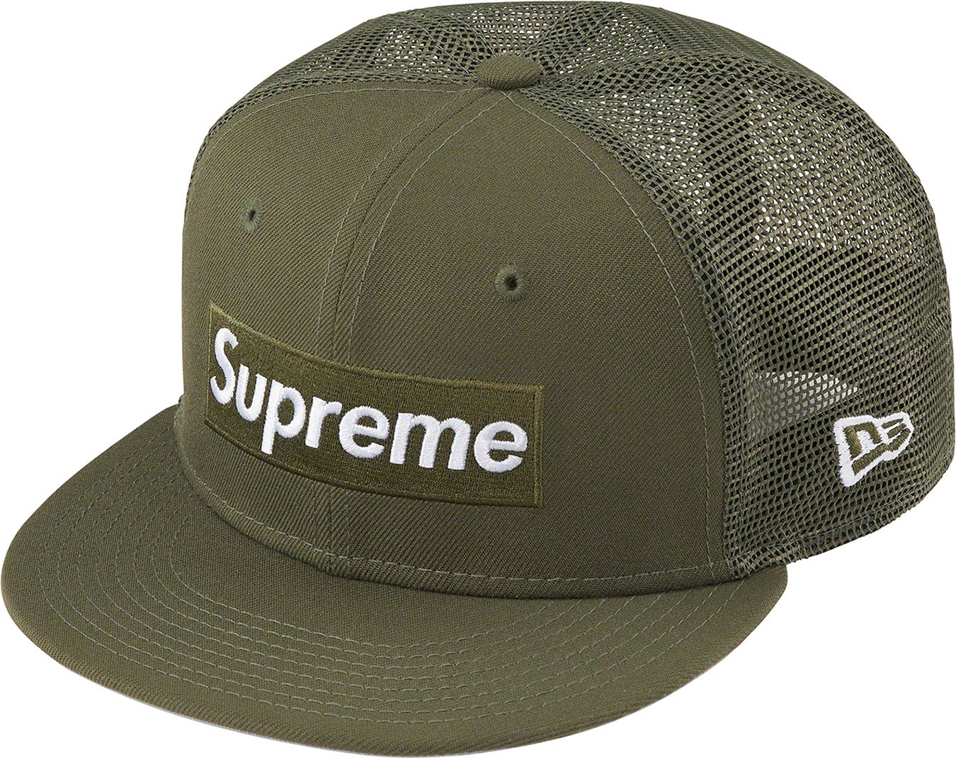 Box Logo Mesh Back New Era "Brown"