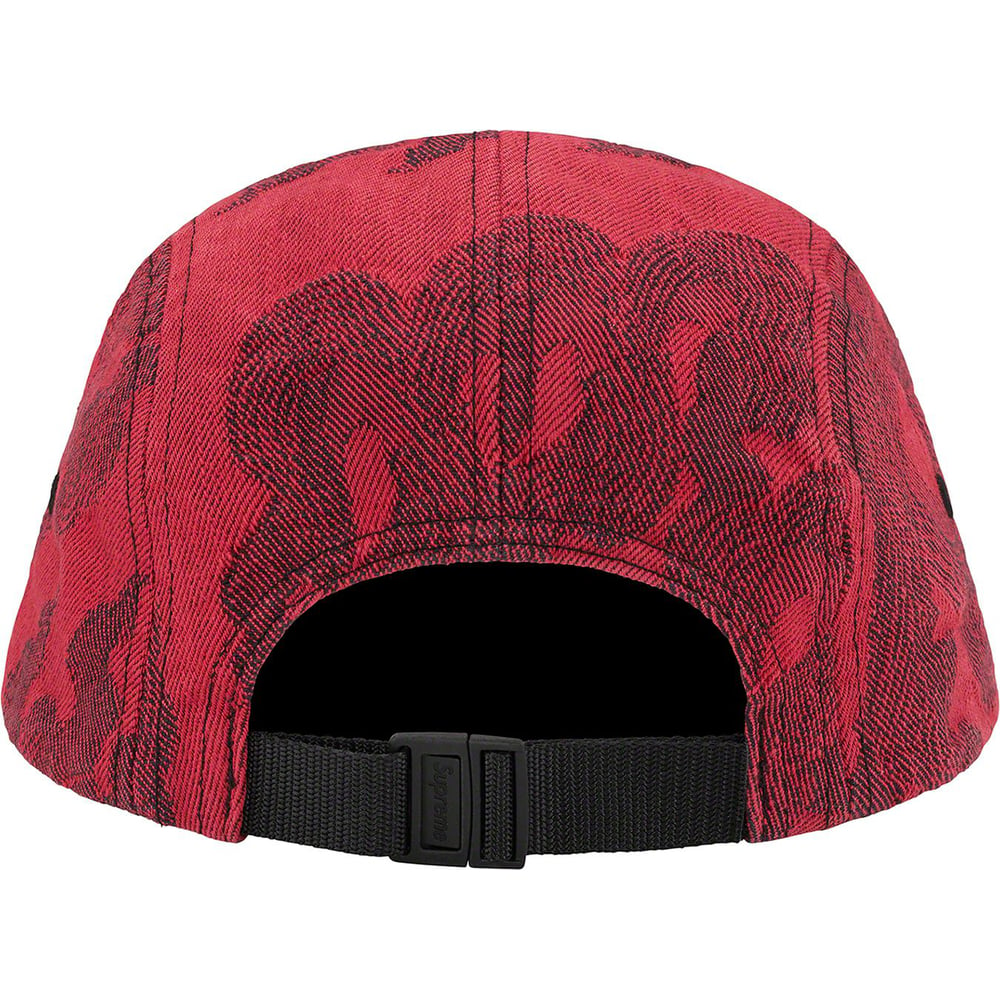 Details on Flames Jacquard Denim Camp Cap  from spring summer
                                                    2023 (Price is $48)