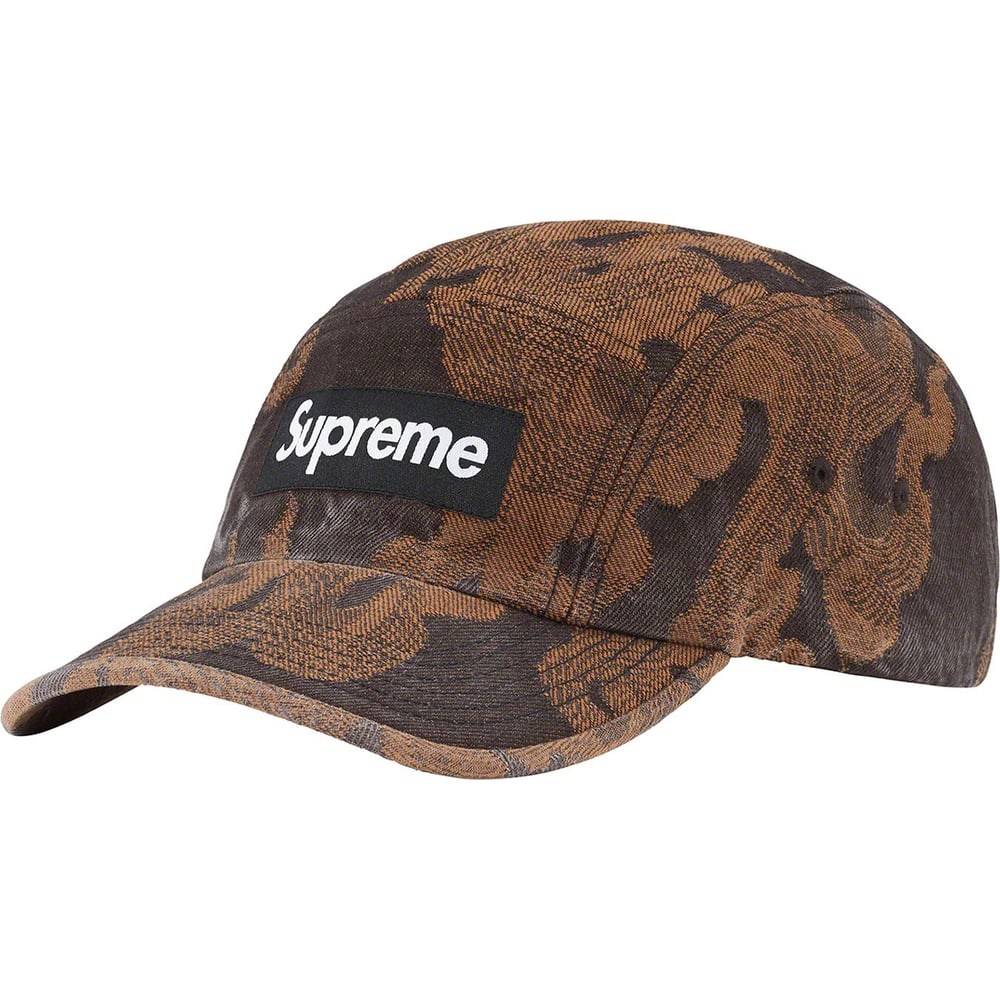 Details on Flames Jacquard Denim Camp Cap  from spring summer
                                                    2023 (Price is $48)