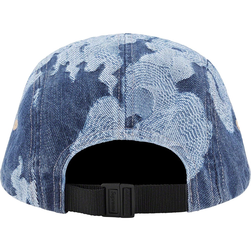 Details on Flames Jacquard Denim Camp Cap  from spring summer 2023 (Price is $48)