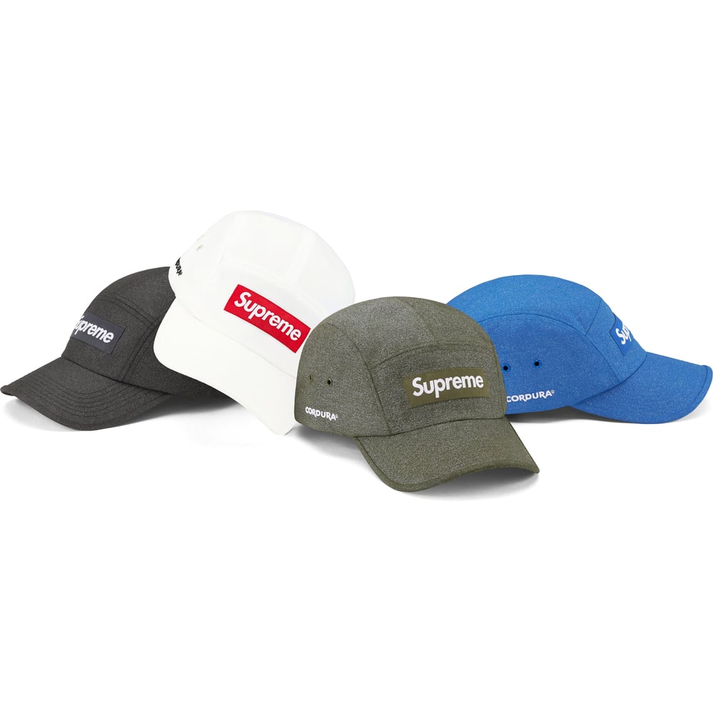 Supreme Glitter Cordura Camp Cap for spring summer 23 season