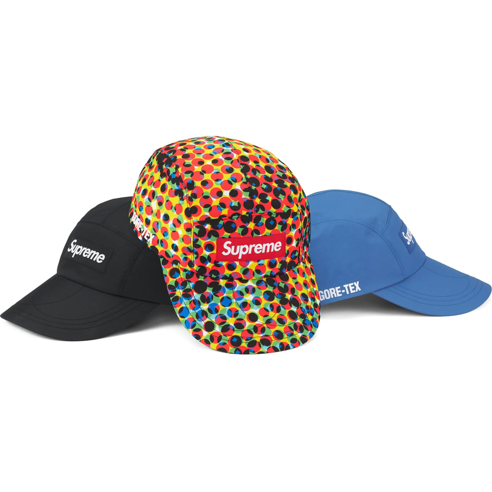 Supreme GORE-TEX PACLITE Long Bill Camp Cap released during spring summer 23 season