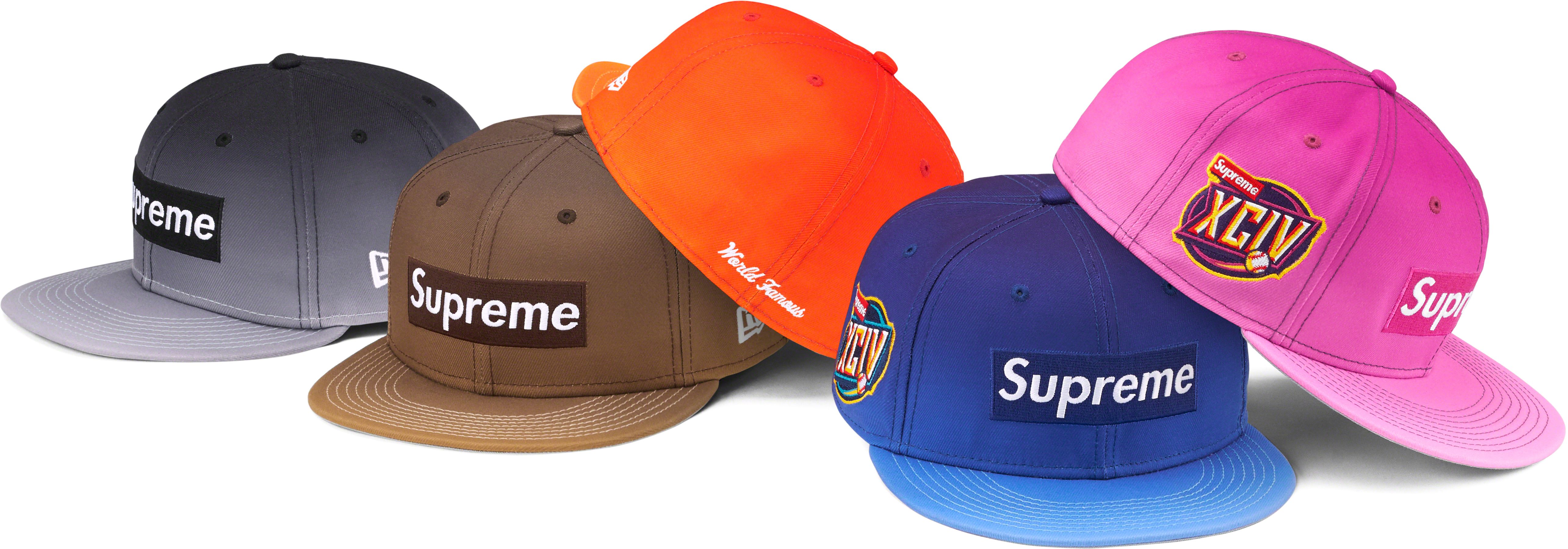 Supreme Gradient Box Logo New Era