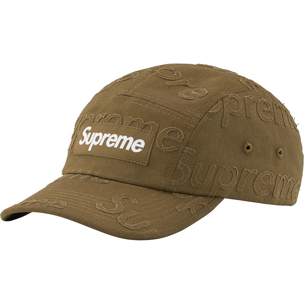 Details on Lasered Twill Camp Cap  from spring summer
                                                    2023 (Price is $58)