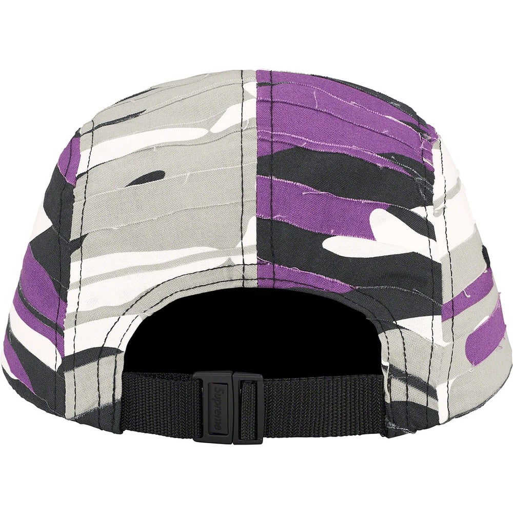 Details on Layered Camo Camp Cap  from spring summer 2023