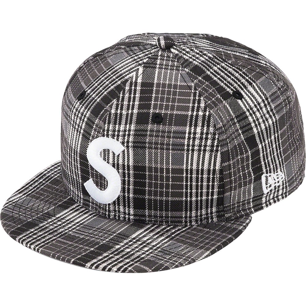 Details on Metallic Plaid S Logo New Era  from spring summer
                                                    2023 (Price is $50)