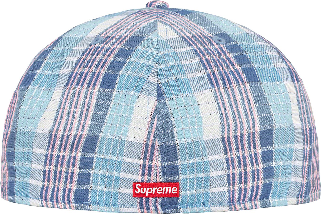 Metallic Plaid S Logo New Era   spring summer    Supreme